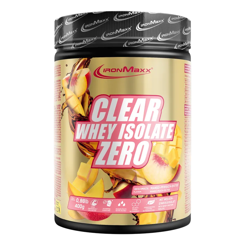 Clear Whey Isolate ZERO (400g) - Mango Peach Ice Tea