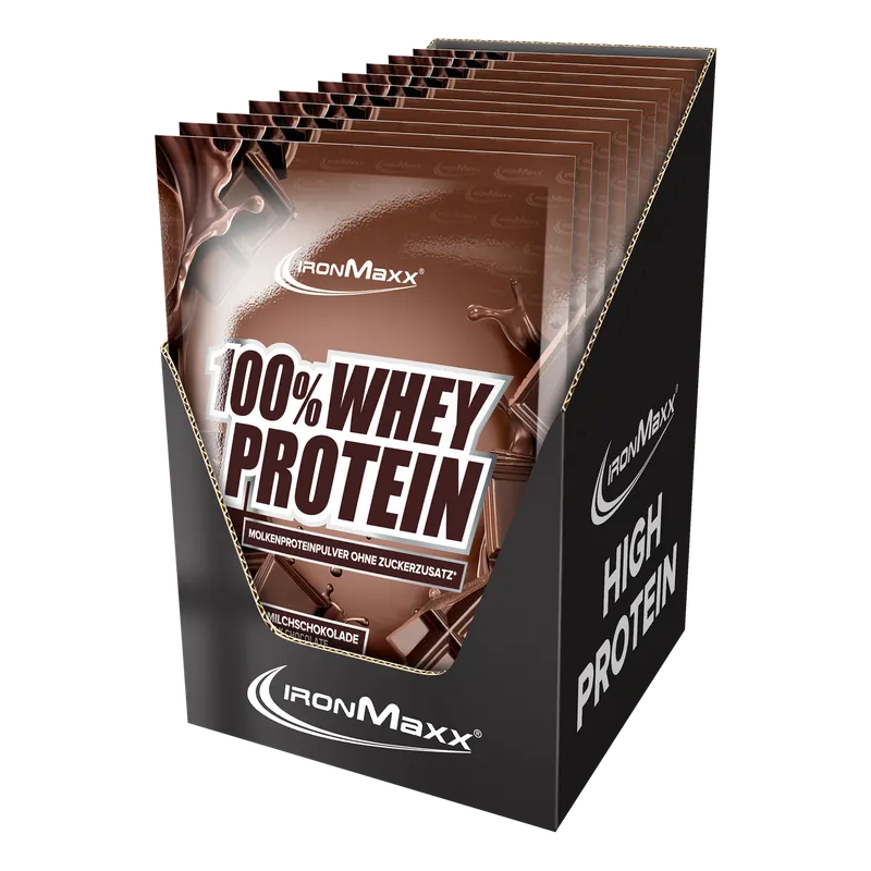 100% Whey Protein (10x30g) - Milchschokolade