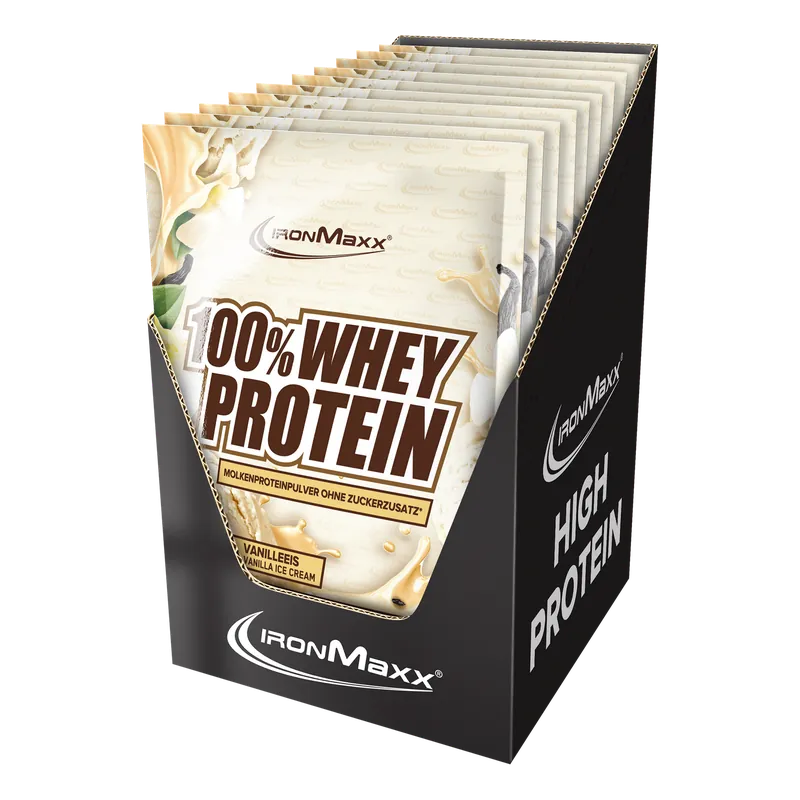 100% Whey Protein (10x30g) - Vanilla Ice Cream