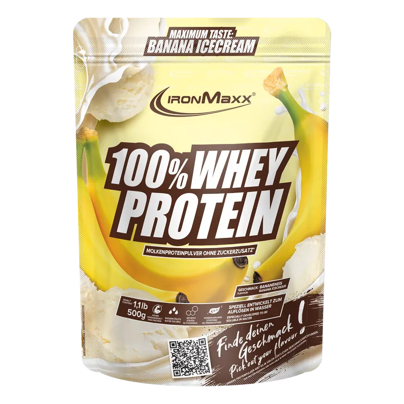 100% Whey Protein (500g) - Banana Ice Cream