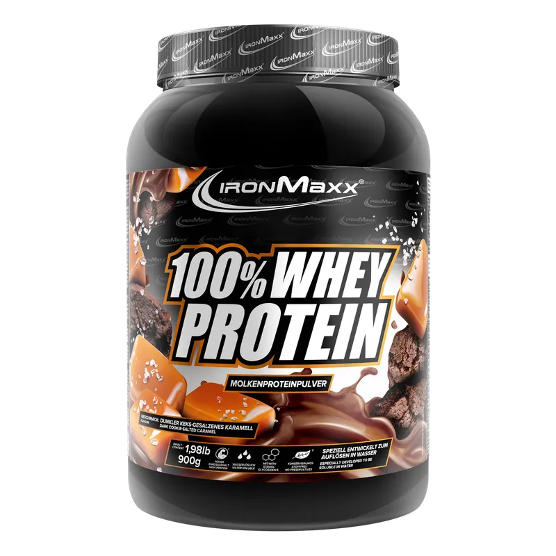 100% Whey Protein (900g) - Dark Cookies Salted Caramel