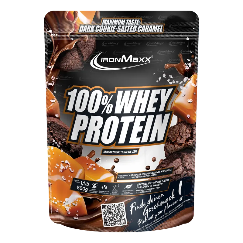 100% Whey Protein (500g) - Dark Cookie Salted Caramel