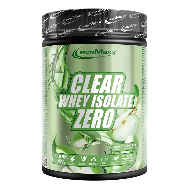 Clear Whey Isolate ZERO (400g) - Green Apple
