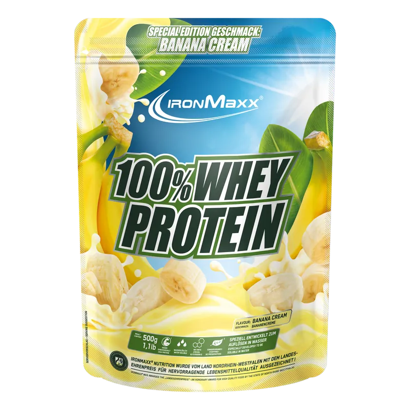 100% Whey Protein (500g) - Banana Cream