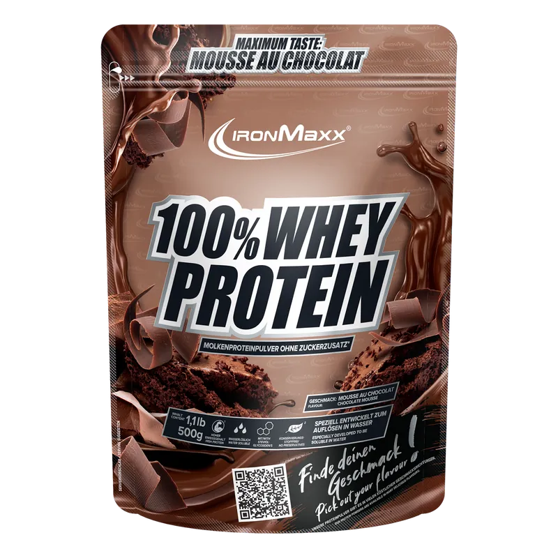 100% Whey Protein (500g) - Mousse Au Chocolat