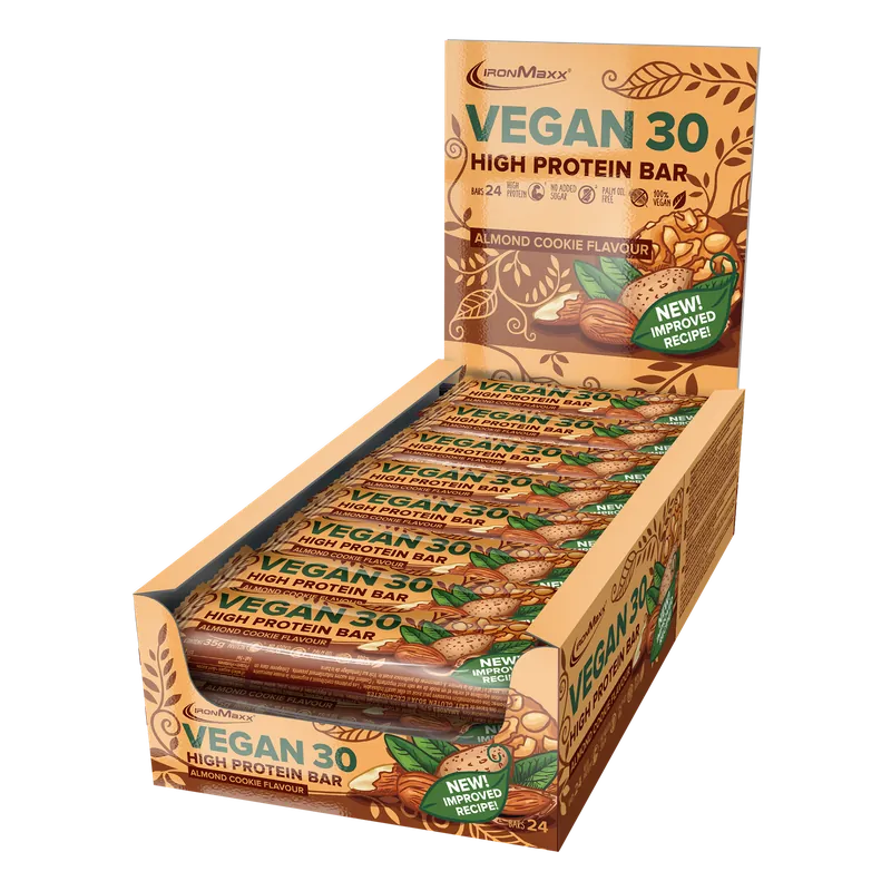 Vegan 30 Protein Riegel (24x35g) - Almond Cookie Almond Cookie 24x35g