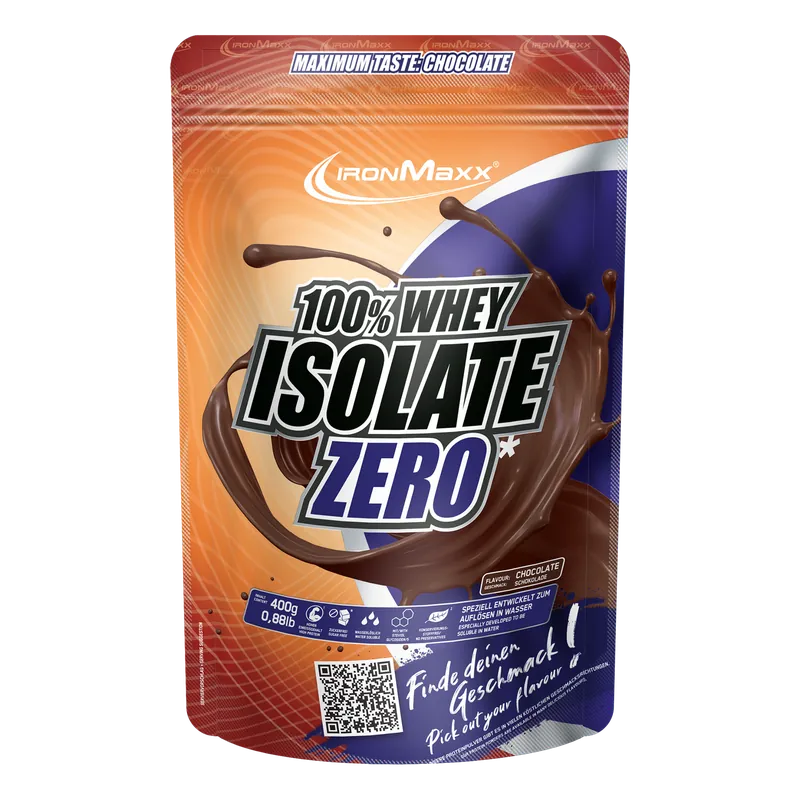 100% Whey Isolate ZERO (400g) - Schokolade