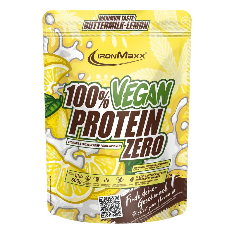 100% Vegan Protein Zero (500g)