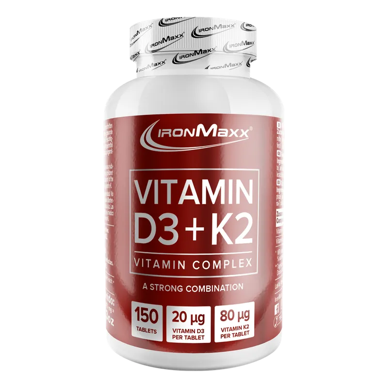 Vitamin D3 + K2 - 150 Tabletten