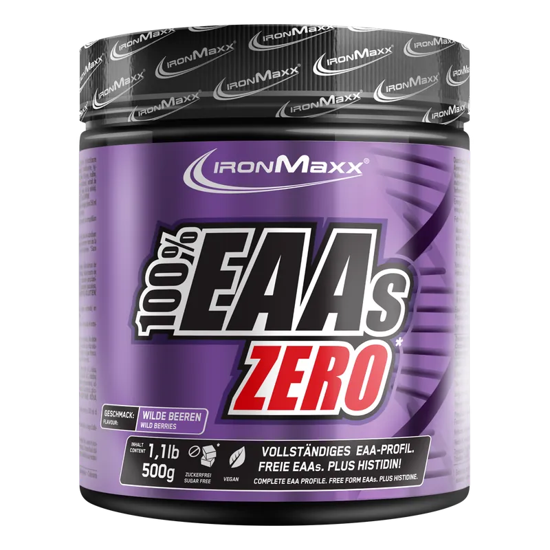 100% EAAs Zero (500g) - Wild Berries