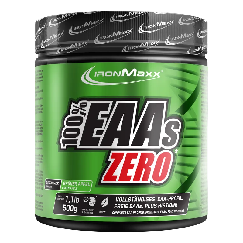 100% EAAs Zero (500g) - Green Apple