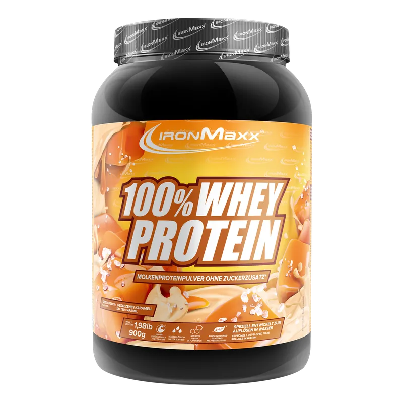 100% Whey Protein (900g) - Salted Caramel