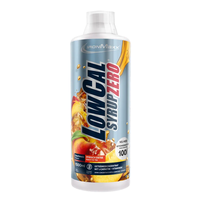 LowCal Syrup Zero (1000ml) - Pfirsich-Eistee