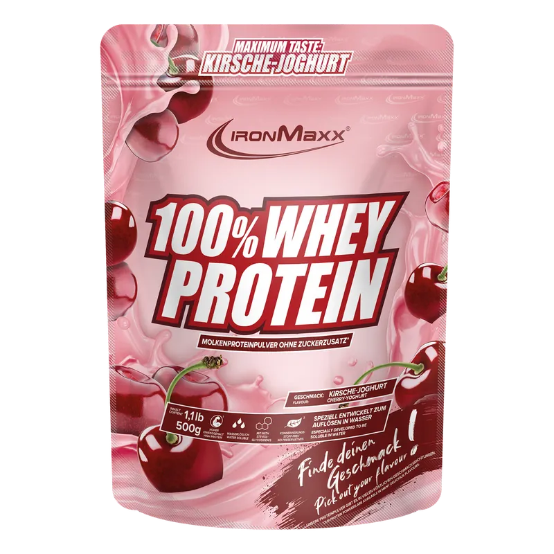 100% Whey Protein (500g) - Kirsche Yoghurt