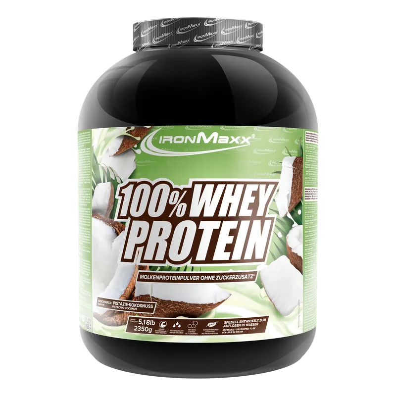 100% Whey Protein (2350g) - Pistazie-Kokos