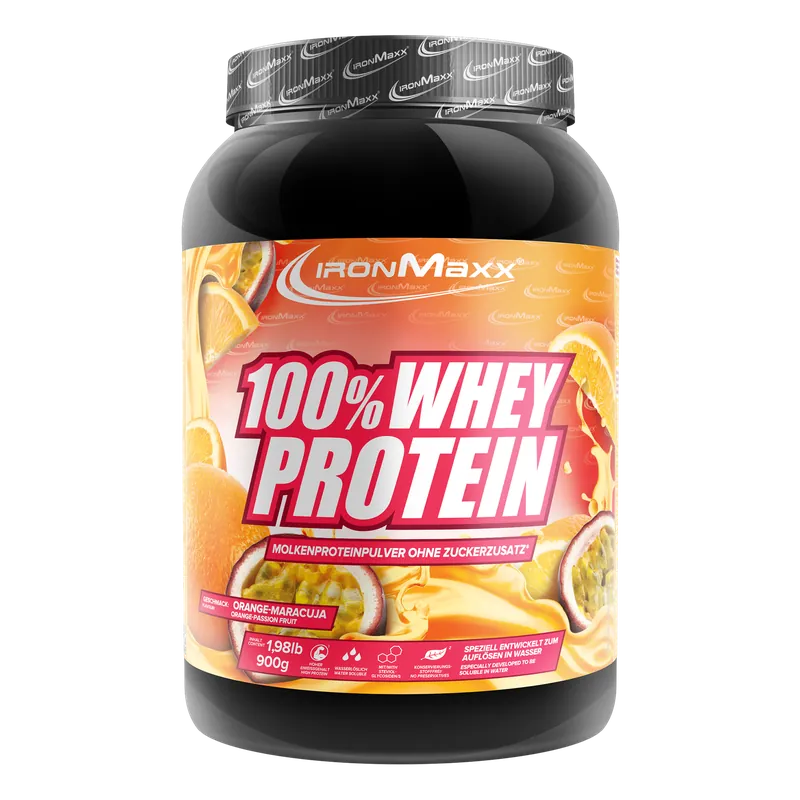 100% Whey Protein (900g) - Orange Maracuja