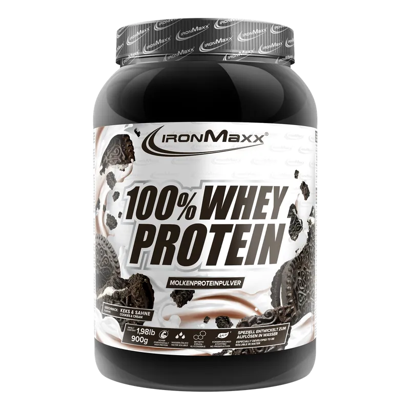 100% Whey Protein (900g) - Cookies and Cream