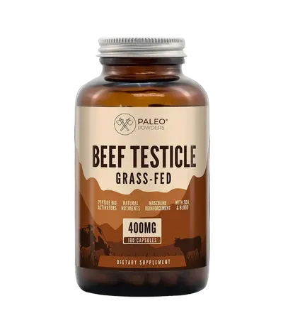 Grass-Fed Beef Testicles Capsules