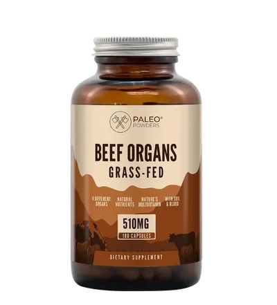 Grass-Fed Beef Organ Capsules