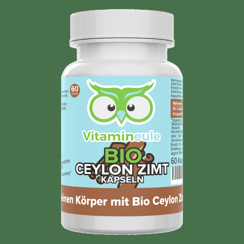Bio Ceylon Zimt Extrakt Kapseln