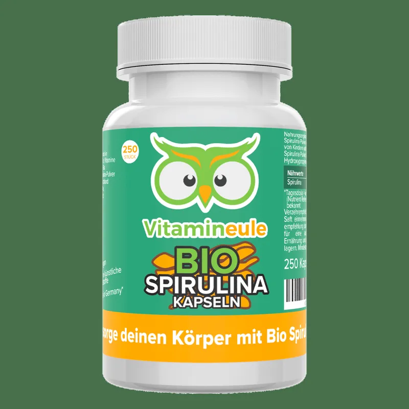Bio Spirulina Kapseln