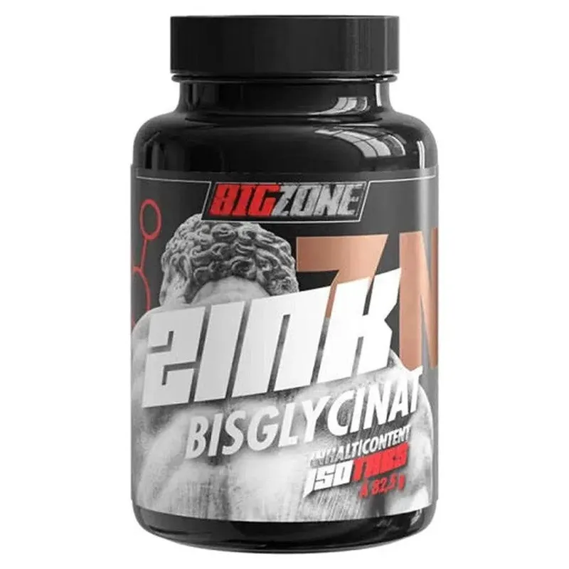 Big Zone - Zink Bisglycinat - 150 Tabletten