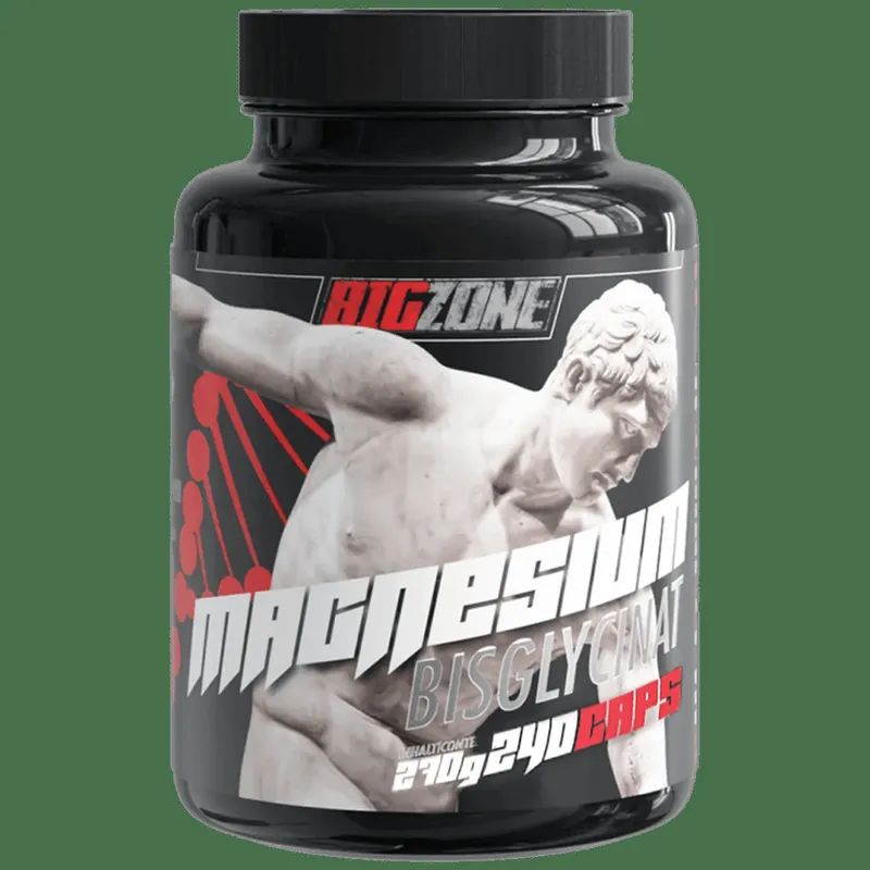 Big Zone - Magnesium Bisglycinat - 240 Kapseln