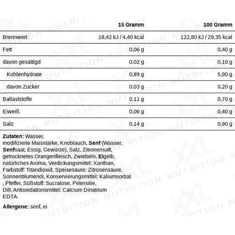 XXL Nutrition | Light Sauce - 265ml