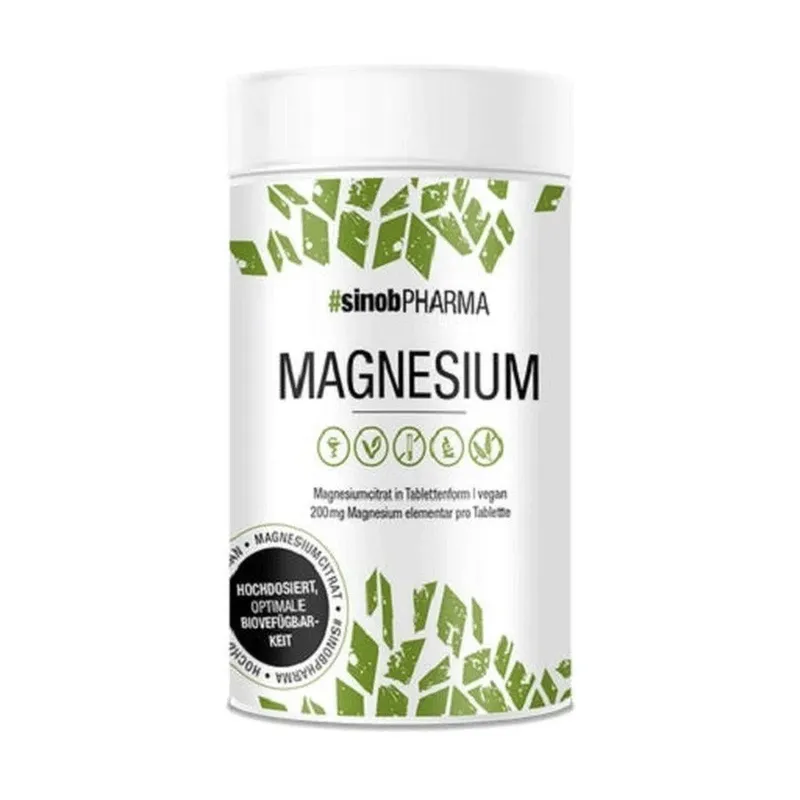 #sinob | Magnesium Citrat - 120 Tabletten
