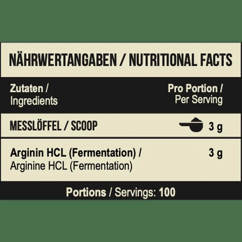 MST | Arginine HCL - 300g