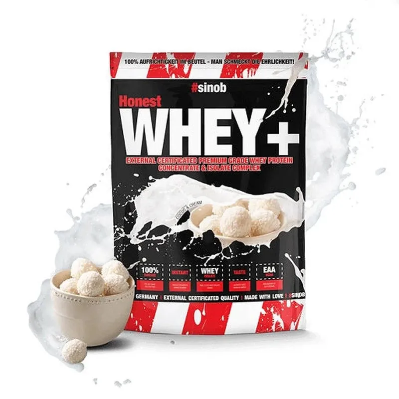 Sinob - Honest Whey+ - 820g Beutel
