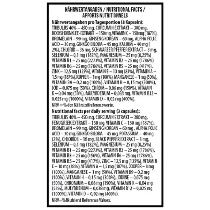 Vitamins for Men 90 caps