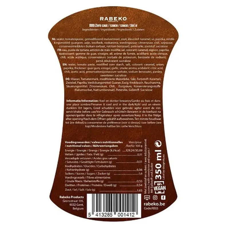 Sauce Zero 350ml
