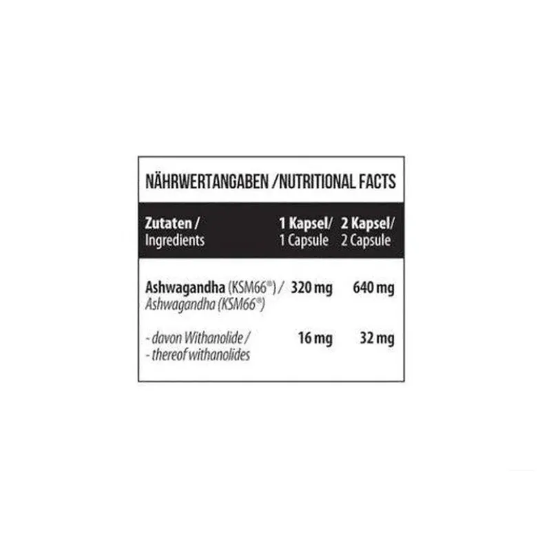 Ashwagandha KSM 66® 120 Caps