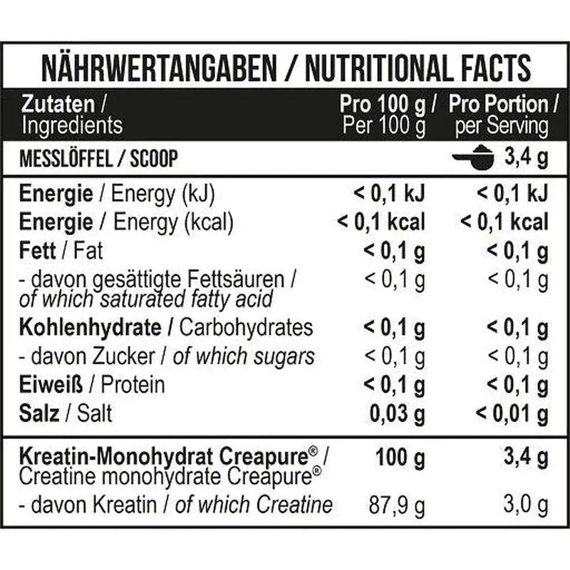 Creatin Pro Creapure 300/500g