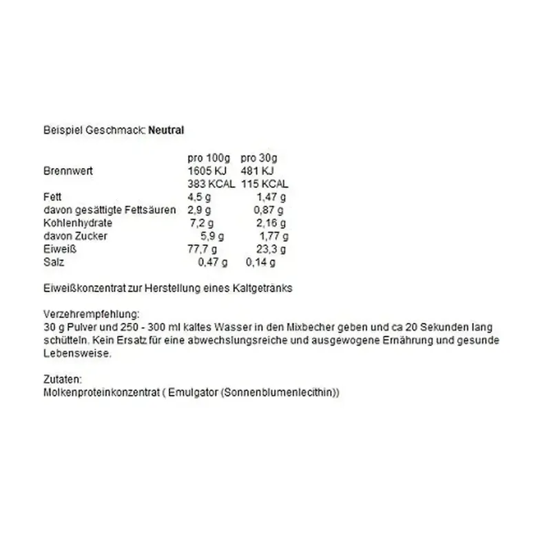 Whey Protein 1000g