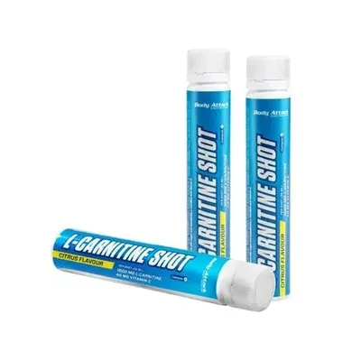 Body Attack | L-Carnitine Shots (20x25ml) - Citrus – 500ml
