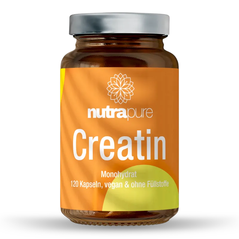 Nutrapure Creatin Monohydrat, 120 Kapseln