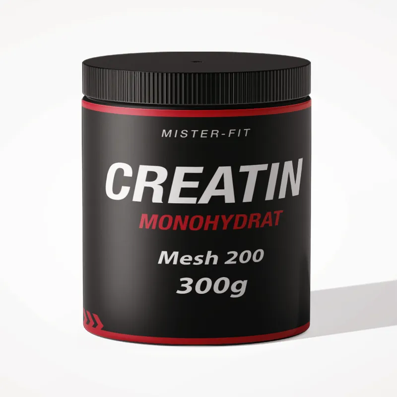 Mister-Fit Creatin Monohydrat ultrafein (200 Mesh), 300 g