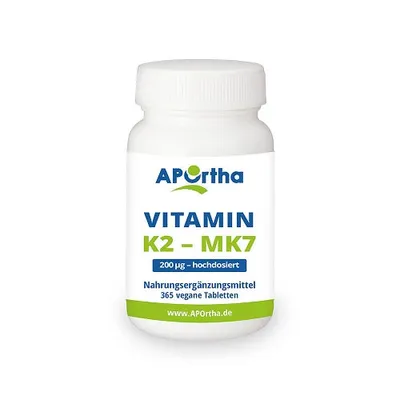 APOrtha Vitamin K2 (MK7), 365 Tabletten