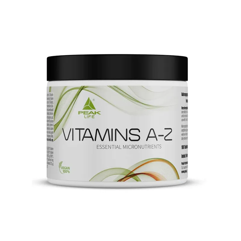 Peak Vitamin A-Z, 180 Tabletten