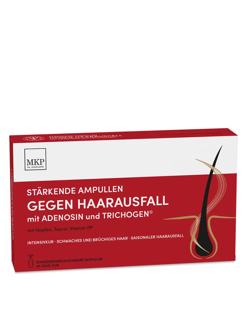 Stärkende Ampullen gegen Haarausfall