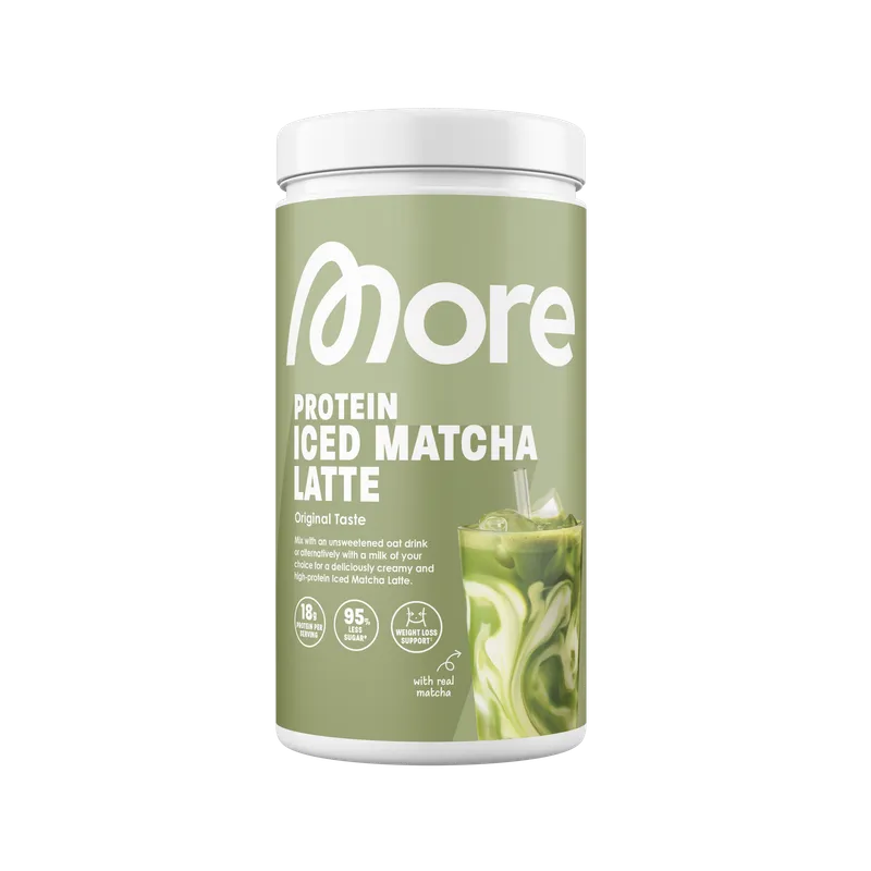 More Protein Iced Matcha Latte Original Taste 500g