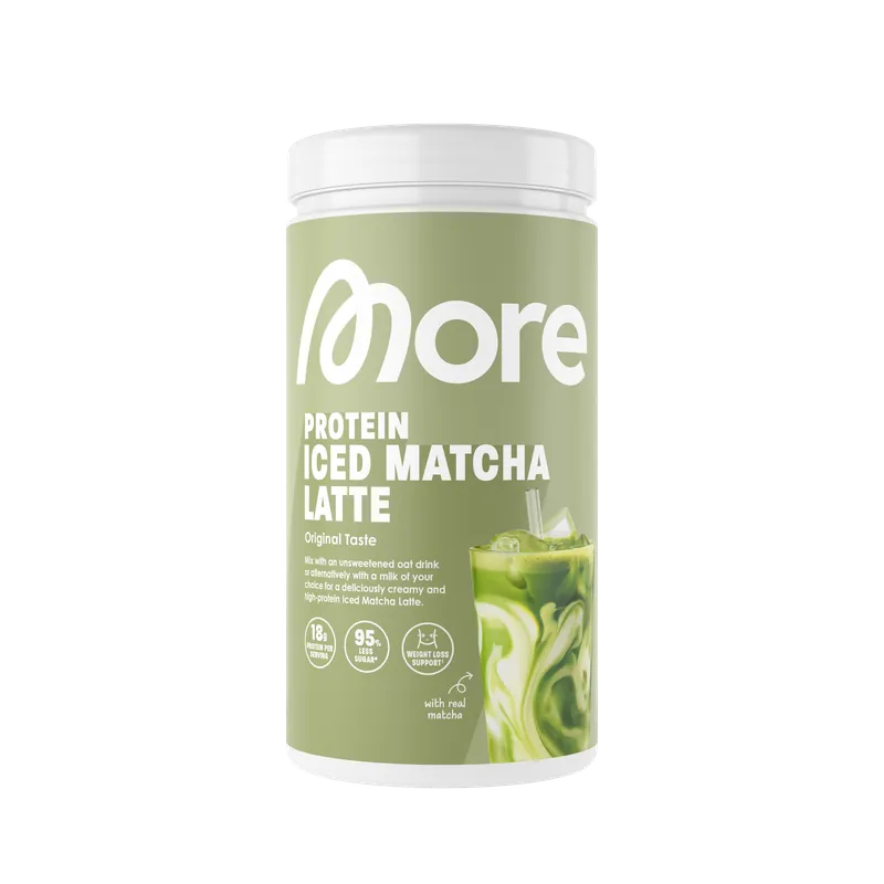 More Nutrition More Protein Iced Matcha Latte – 300g