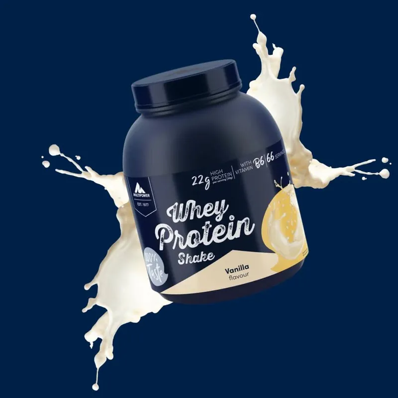 2kg Whey Proteinpulver | Vanille 22g Eiweiß | 66 Portionen (á 30g) Vanille Proteinpulver [MHD 30.10.2026]