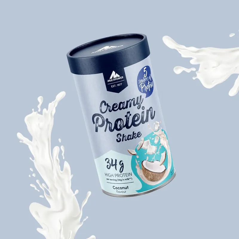 Creamy Protein Pulver 420g | 33g Eiweiß - Coconut | 78% Protein