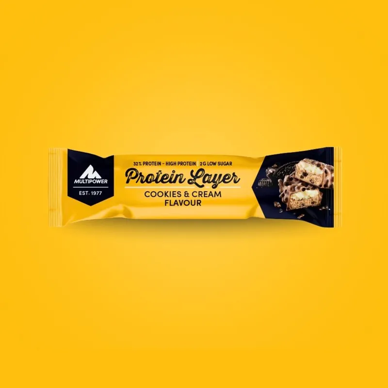 Karton Layer Proteinriegel Cookies & Cream (18x50g)