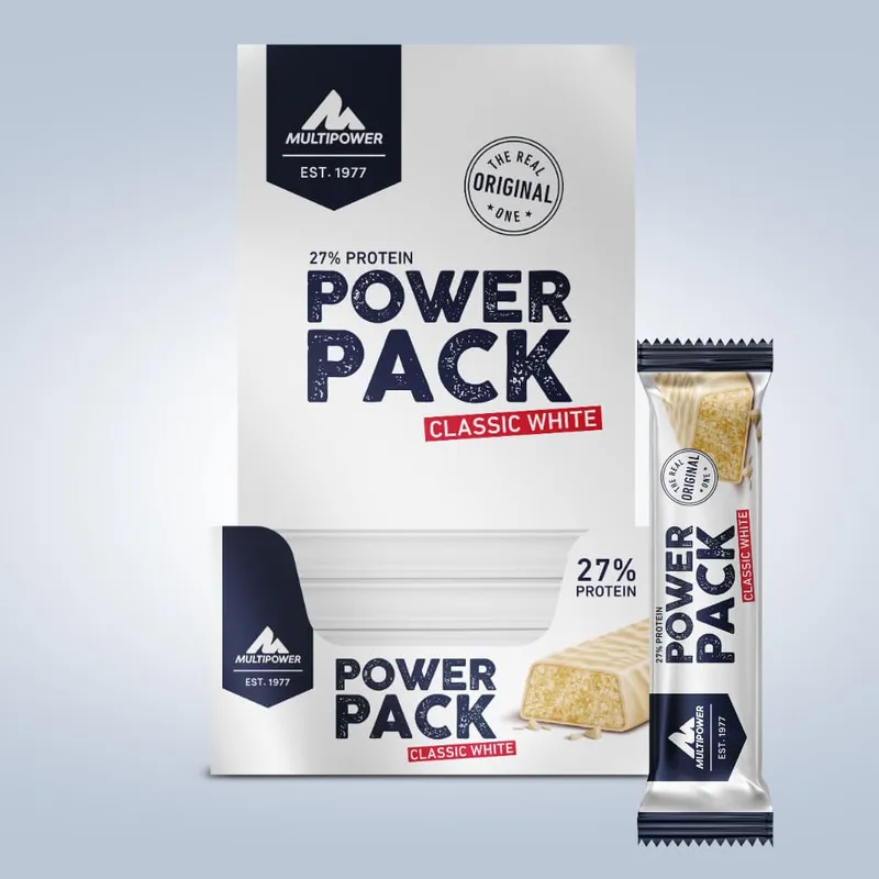 Karton Power Pack CLASSIC WHITE Proteinriegel (24x35g)