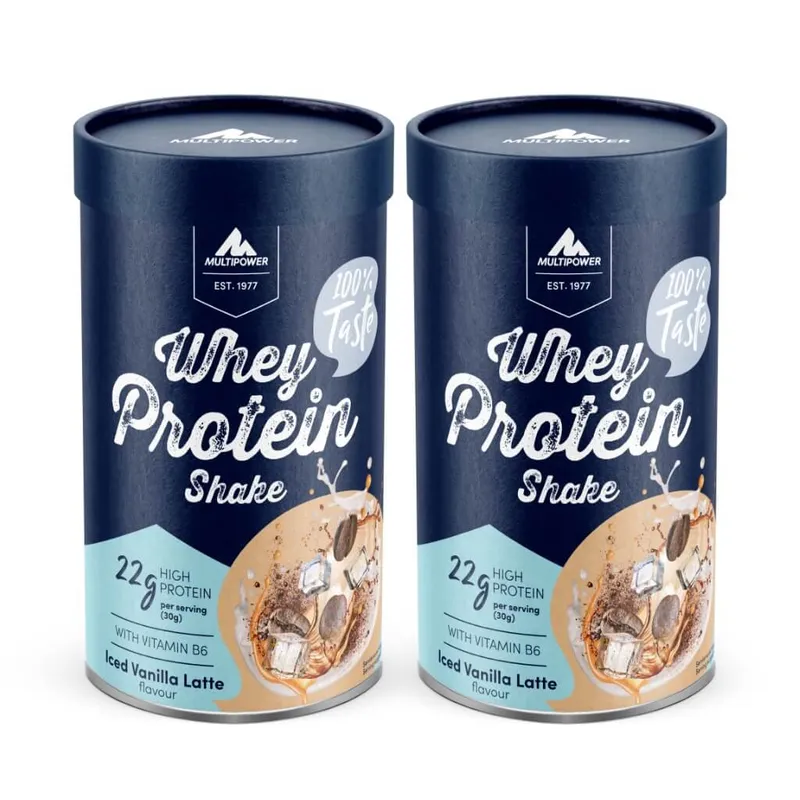 28 Portionen (á 30g) Whey Iced Vanilla Latte Proteinpulver | 840g