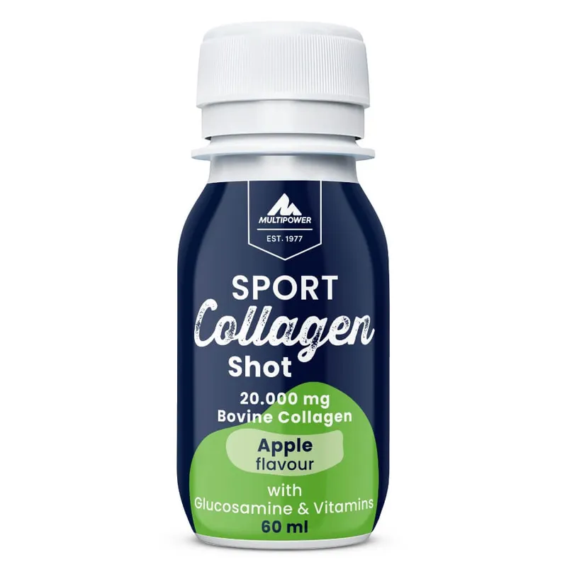 Multipower Sport Collagen Shots Probierset | 2x60ml mit je 20.000mg Collagen